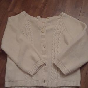 Toddler crochet sweater